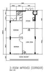 Blk 3 Saint George's Road (Kallang/Whampoa), HDB 3 Rooms #633594721